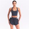 NikeSKIMS MATTE SHINE MIX RACERBACK BRA TOP
