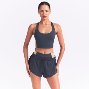 NikeSKIMS MATTE SHINE MIX RACERBACK BRA TOP