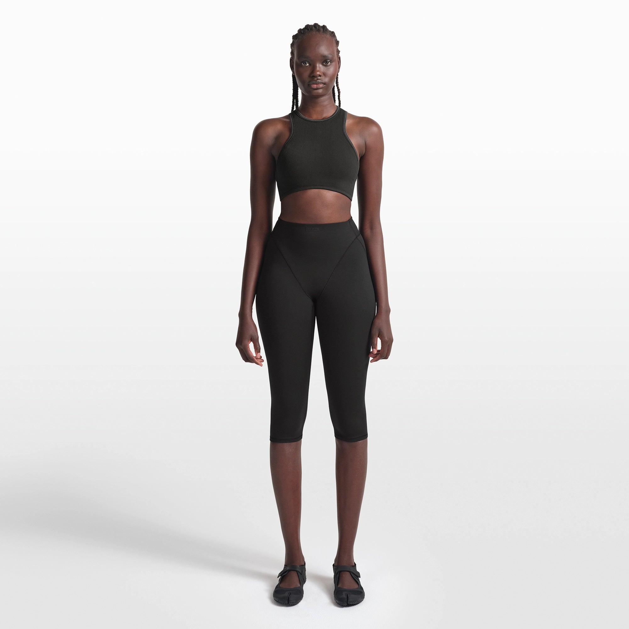 NikeSKIMS RIBBED SEAMLESS RACER FRONT BRA