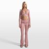 NikeSKIMS MATTE FOLDOVER SLIM FLARE LEGGING