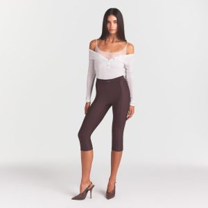 HIGH-WAISTED CAPRI $128