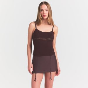 MINI GARTER SKIRT $98