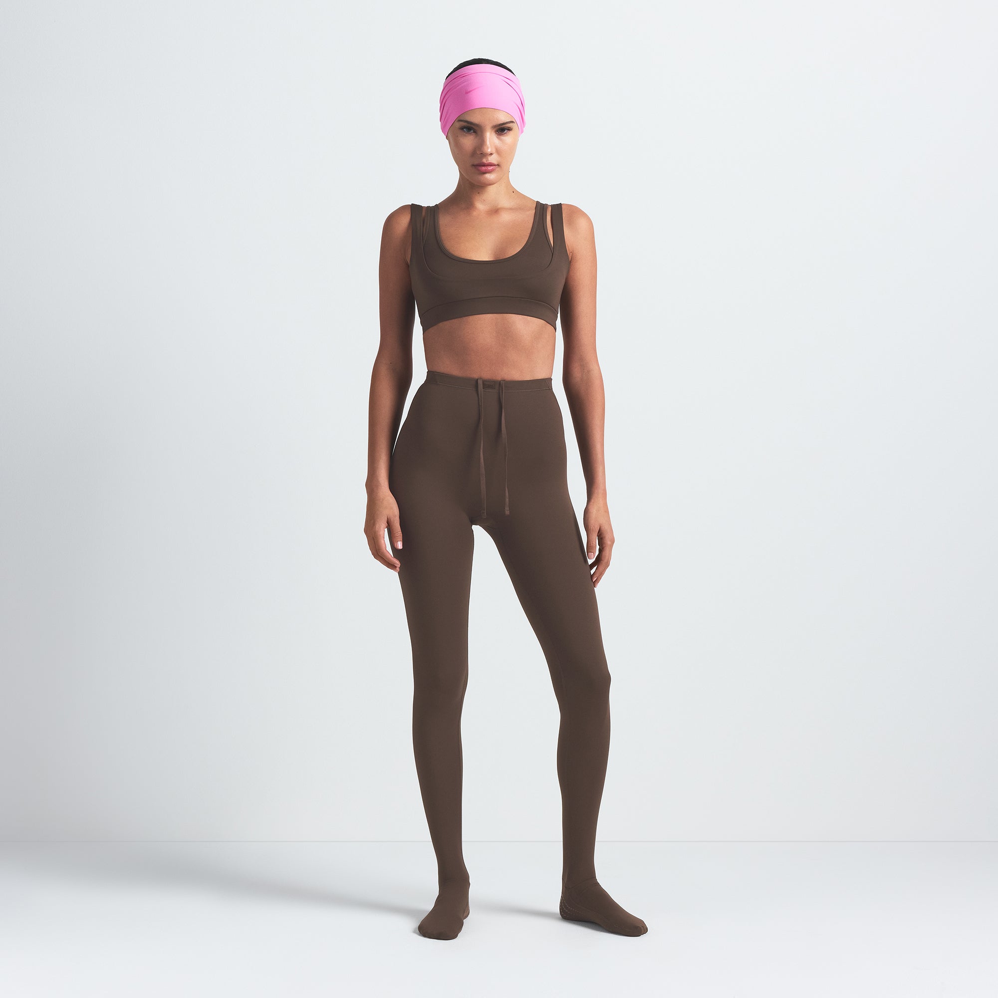NikeSKIMS MATTE DOUBLE STRAP SCOOP BRA