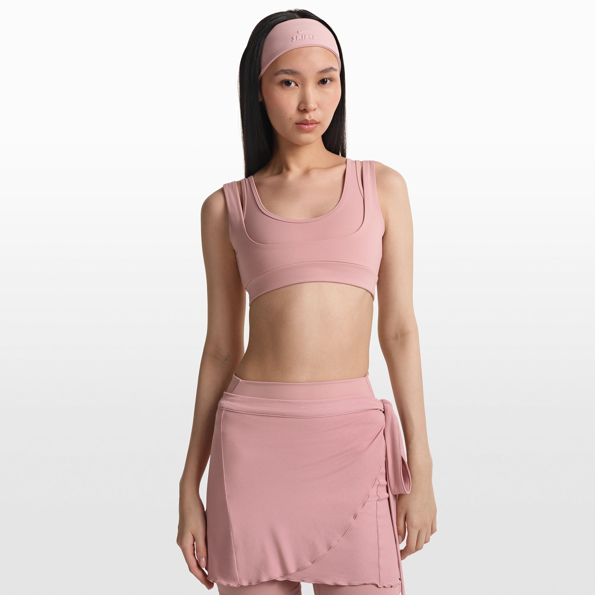 NikeSKIMS MATTE DOUBLE STRAP SCOOP BRA