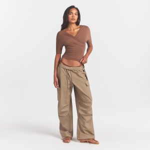 OVERSIZED LOW RISE CARGO PANT $148