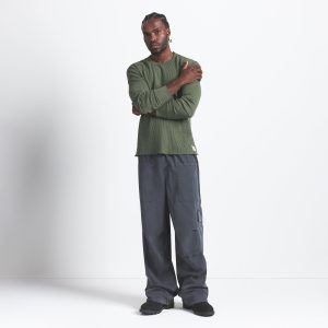 WAFFLE MENS LONG SLEEVE TOP
