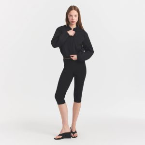 CROPPED ZIP UP JACKET $128