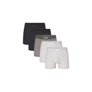 SKIMS COTTON MENS 3" BOXER BRIEF 5-PACK