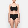 COTTON JERSEY SCOOP BRALETTE