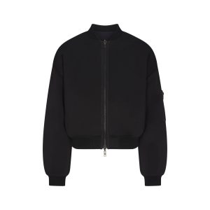 NEOPRENE OUTERWEAR NEOPRENE OUTERWEAR REVERSIBLE BOMBER JACKET
