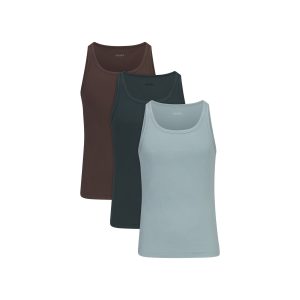 SKIMS COTTON MENS RIB TANK 3-PACK