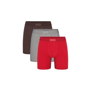 SKIMS COTTON MENS 5" BOXER BRIEF 3-PACK