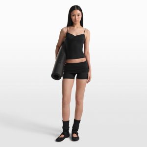 NikeSKIMS MATTE SHIRRED FRONT TANK