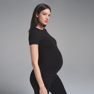 COTTON JERSEY MATERNITY T-SHIRT