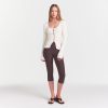 LACE KNIT LONG SLEEVE CARDIGAN $148