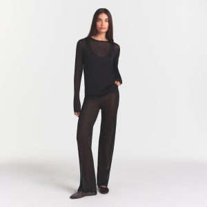 CREW NECK LONG SLEEVE TOP $98