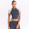 NikeSKIMS MATTE SHINE MIX CROPPED BABY TEE